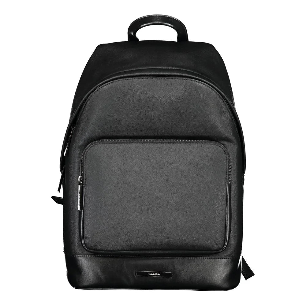 Calvin Klein Black Polyester Backpack - Laptop Backpacks