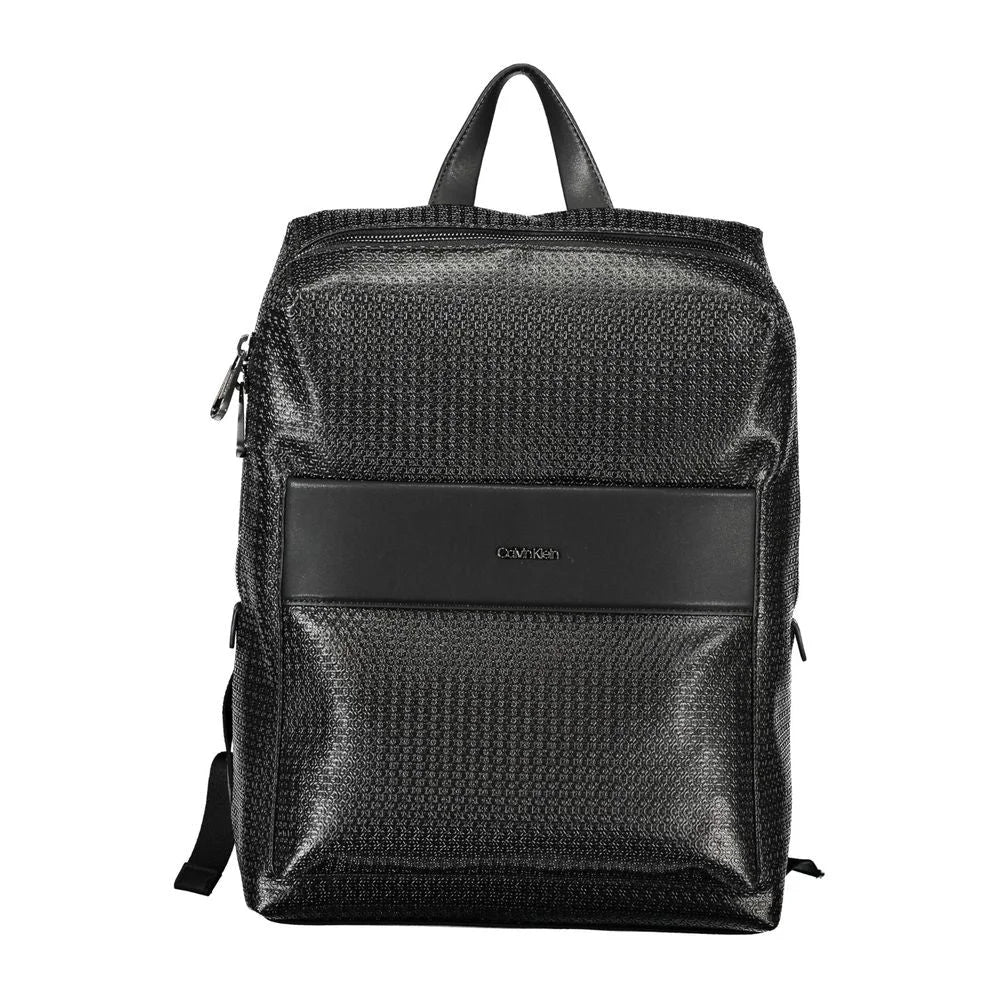 Calvin Klein Black Polyester Backpack - Laptop Backpacks
