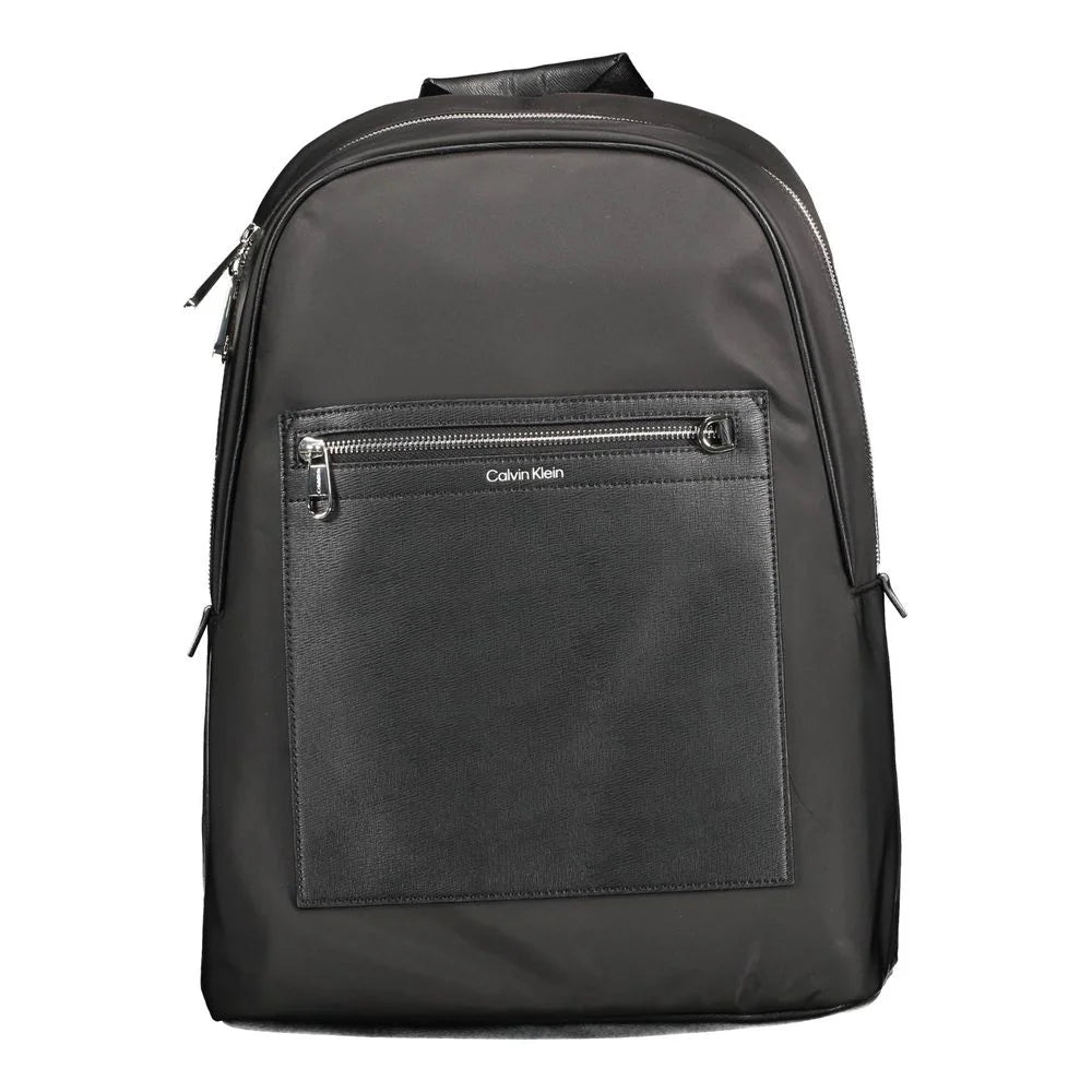 Calvin Klein Black Polyester Backpack - Laptop Backpacks