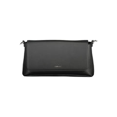 Calvin Klein Black Polyester Handbag - Clutch Bags