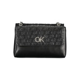 Calvin Klein Black Polyester Handbag - Cross Body Bags