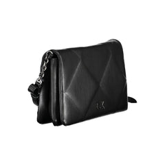Calvin Klein Black Polyester Handbag - Cross Body Bags