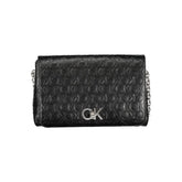 Calvin Klein Black Polyester Handbag - Cross Body Bags
