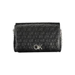 Calvin Klein Black Polyester Handbag - Cross Body Bags