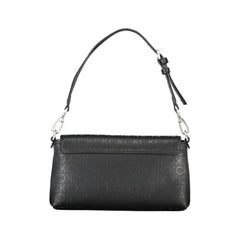 Calvin Klein Black Polyester Handbag - Cross Body Bags