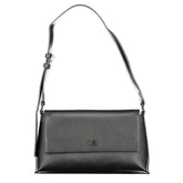 Calvin Klein Black Polyester Handbag - Cross Body Bags
