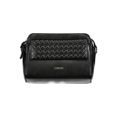 Calvin Klein Black Polyester Handbag - Cross Body Bags