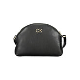 Calvin Klein Black Polyester Handbag - Cross Body Bags