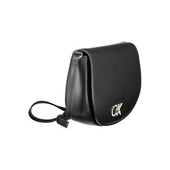 Calvin Klein Black Polyester Handbag - Cross Body Bags