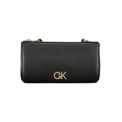 Calvin Klein Black Polyester Handbag - Cross Body Bags
