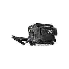 Calvin Klein Black Polyester Handbag - Cross Body Bags