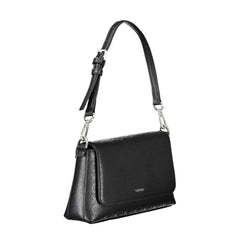 Calvin Klein Black Polyester Handbag - Cross Body Bags