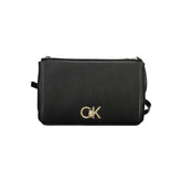 Calvin Klein Black Polyester Handbag - Cross Body Bags