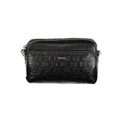 Calvin Klein Black Polyester Handbag - Cross Body Bags