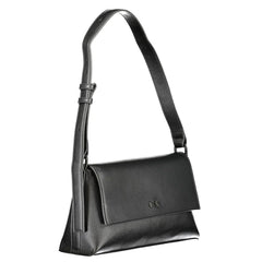 Calvin Klein Black Polyester Handbag - Cross Body Bags