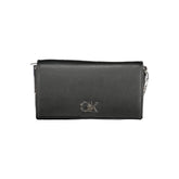 Calvin Klein Black Polyester Handbag - Cross Body Bags
