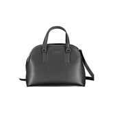 Calvin Klein Black Polyester Handbag - Satchel Bags