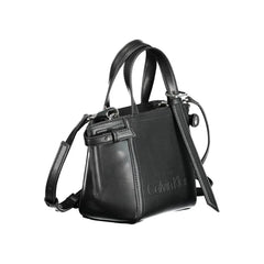Calvin Klein Black Polyester Handbag - Shopper Bags