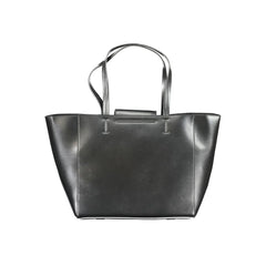 Calvin Klein Black Polyester Handbag - Shopper Bags