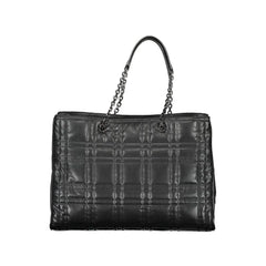 Calvin Klein Black Polyester Handbag - Shoulder Bags