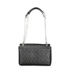 Calvin Klein Black Polyester Handbag - Shoulder Bags