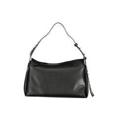 Calvin Klein Black Polyester Handbag - Shoulder Bags