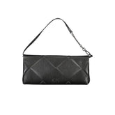 Calvin Klein Black Polyester Handbag - Shoulder Bags
