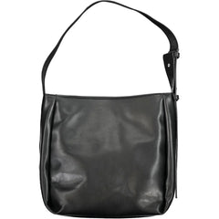 Calvin Klein Black Polyester Handbag - Shoulder Bags