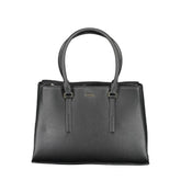 Calvin Klein Black Polyester Handbag - Shoulder Bags
