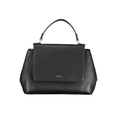 Calvin Klein Black Polyester Handbag - Shoulder Bags