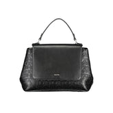 Calvin Klein Black Polyester Handbag - Shoulder Bags