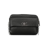 Calvin Klein Black Polyester Handbag - Shoulder Bags