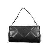 Calvin Klein Black Polyester Handbag - Shoulder Bags