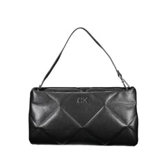 Calvin Klein Black Polyester Handbag - Shoulder Bags