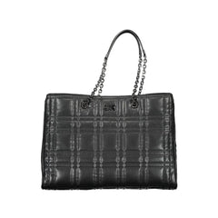 Calvin Klein Black Polyester Handbag - Shoulder Bags