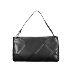 Calvin Klein Black Polyester Handbag - Shoulder Bags
