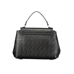 Calvin Klein Black Polyester Handbag - Shoulder Bags