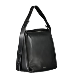 Calvin Klein Black Polyester Handbag - Shoulder Bags
