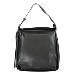 Calvin Klein Black Polyester Handbag - Shoulder Bags