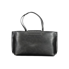 Calvin Klein Black Polyester Handbag - Shoulder Bags