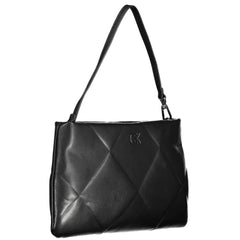 Calvin Klein Black Polyester Handbag - Shoulder Bags