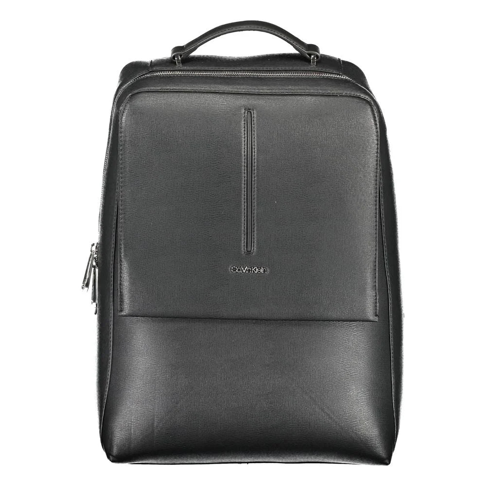 Calvin Klein Black Polyester Men Backpack - Laptop Backpacks