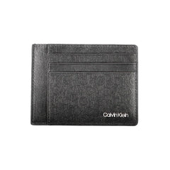 Calvin Klein Black Polyester Men Wallet - Card Cases