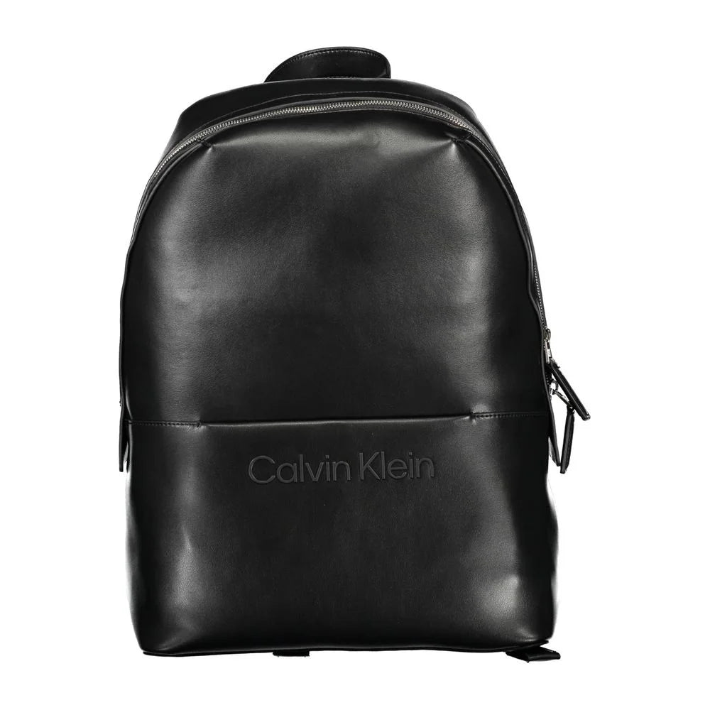 Calvin Klein Black Polyester Men’s Backpack