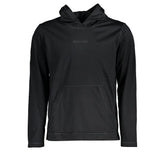 Calvin Klein Black Polyester Men’s Hooded Sweater - Hoodies