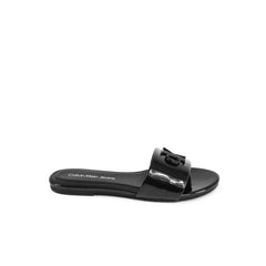 Calvin Klein Black Polyester Sandal - Sandals