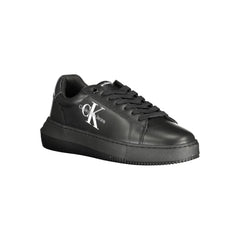 Calvin Klein Black Polyester Sneaker - EU40/US10 - Sneakers