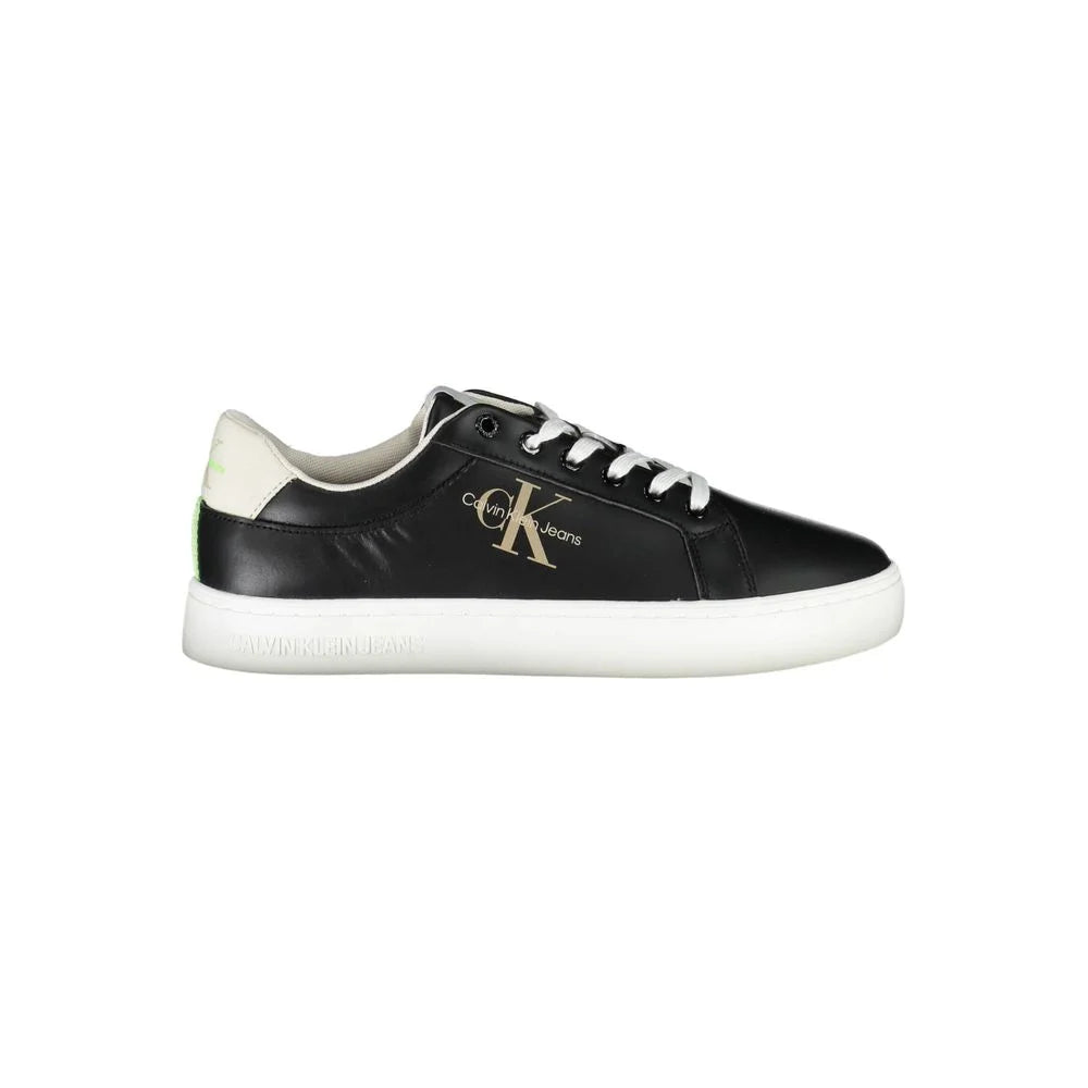 Calvin Klein Black Polyester Sneaker - EU41/US8