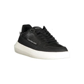 Calvin Klein Black Polyester Sneaker - EU44/US11 - Athletic Shoes