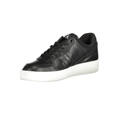 Calvin Klein Black Polyester Sneaker - Sneakers